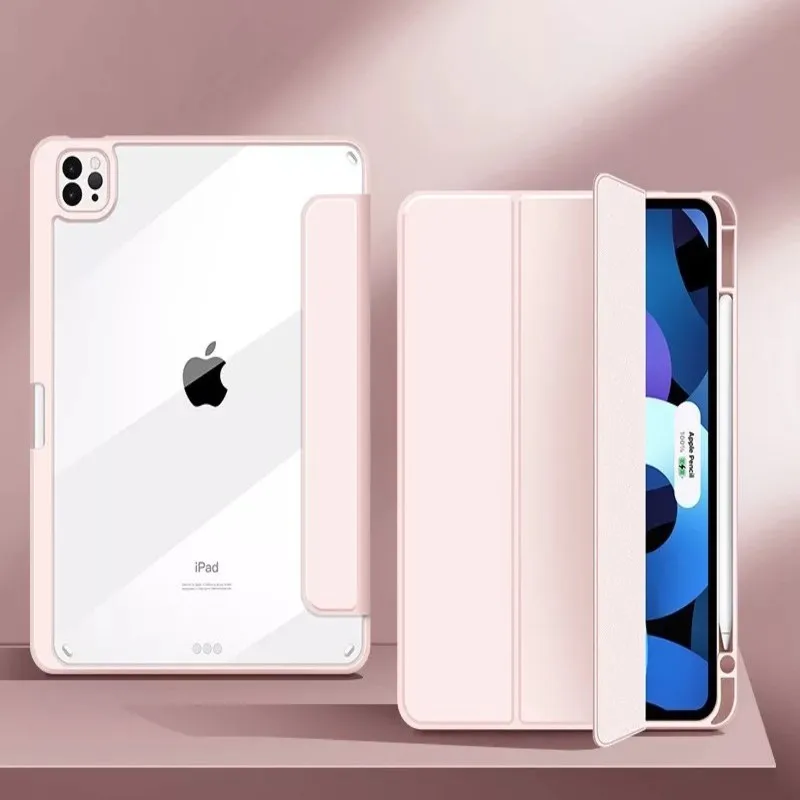 

Ipad Air 4 Case Tri-Fold Smart For Ipad Case 2020 10.9Inch Anti-Fall Protective Funda Cover