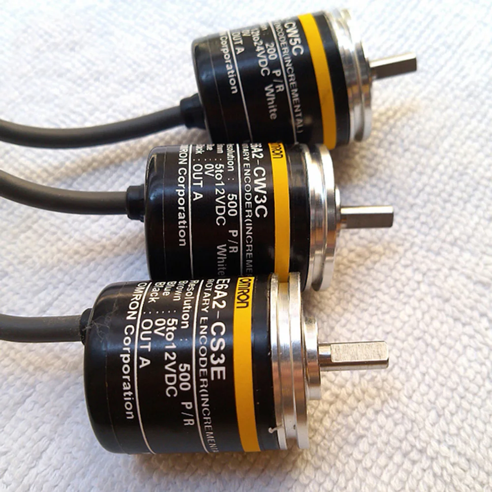

100 200 300 360 500PPR E6A2-CW3E CS3E Omron incremental rotary encoder 12V 24V