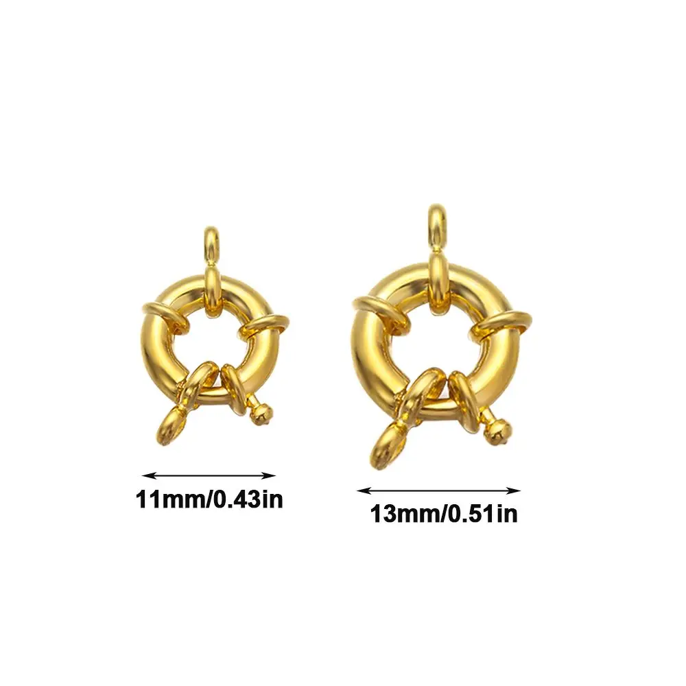 Застежки медные для браслетов с подвесками 11/13 мм 1 шт. | Украшения и аксессуары