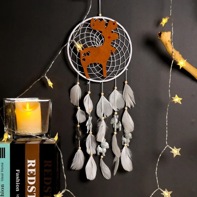 

Рождественский светодиодный светильник с оленем, светодиодный светильник, креативный для дома, мультяшное милое украшение для стен, Модные...