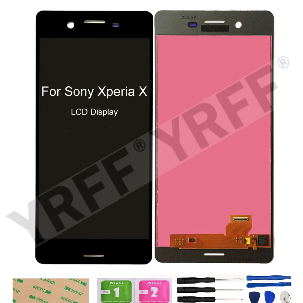 Для Sony Xperia X F5121 F5122 ЖК дисплей сенсорный экран дигитайзер Бесплатная