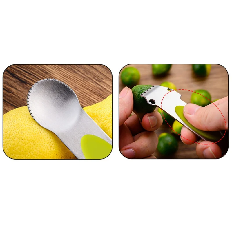 Нож для чистки лимонов терка из нержавеющей стали извести вкус цитрусовых Терка