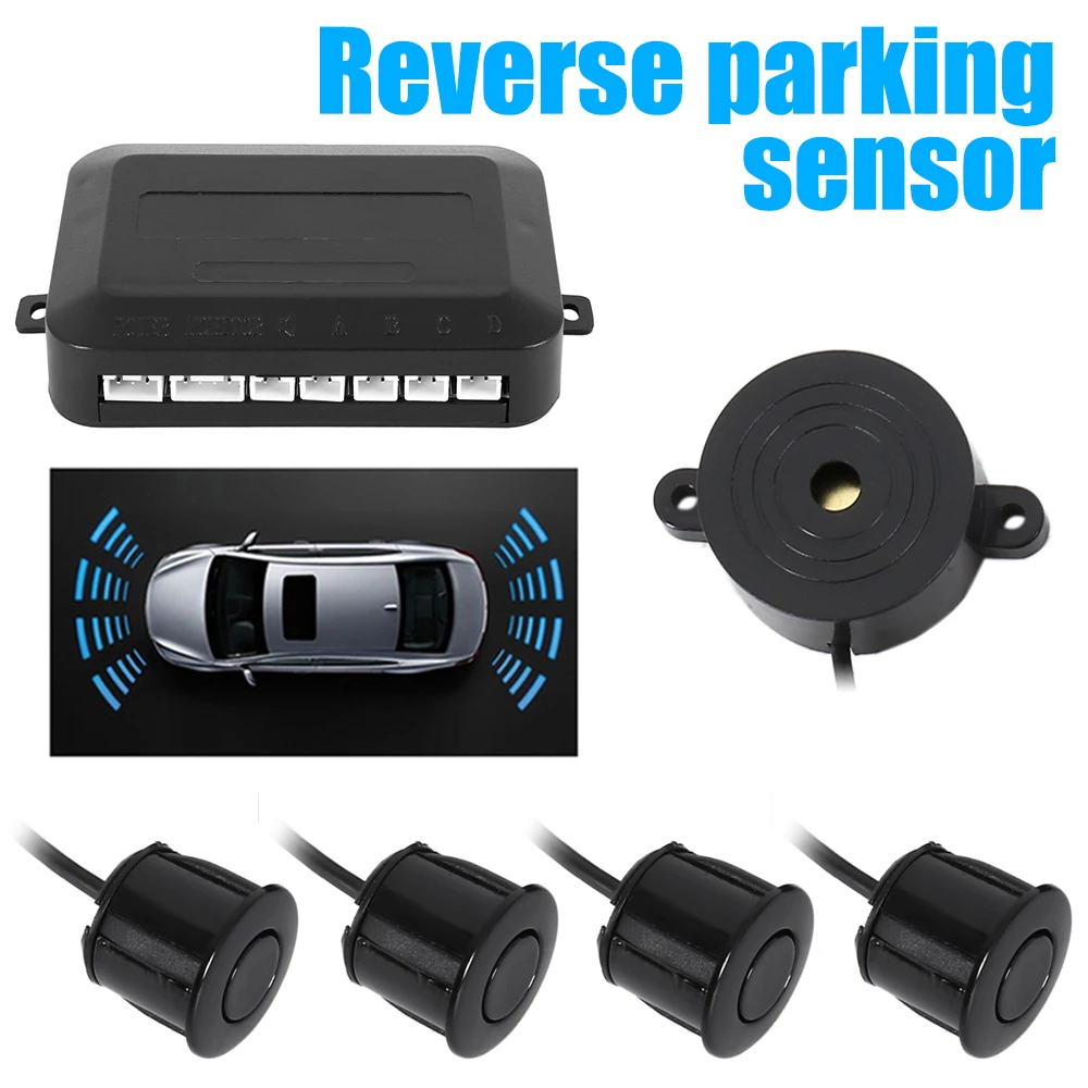 

Car 4-Probe reversing sensor, pure buzzer, 22mm reversing radar, reversing radar warning tone, 12V voltage parking radar
