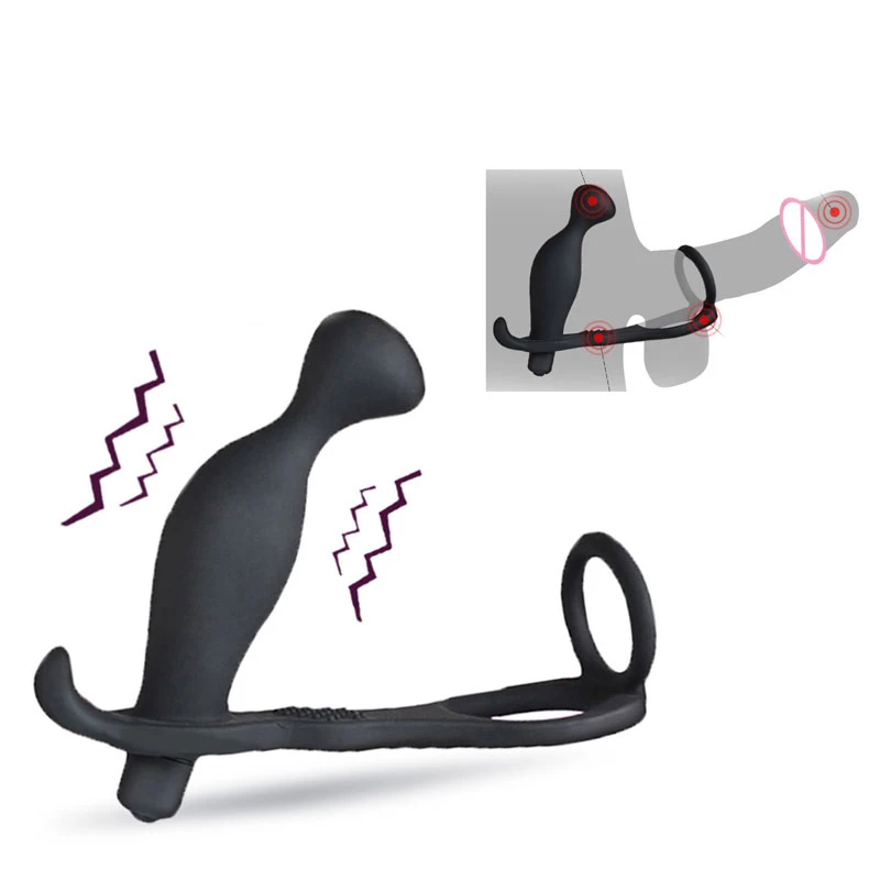 Горячие анальные пробки мягкий силиконовый вибратор вибрация секс игрушки для