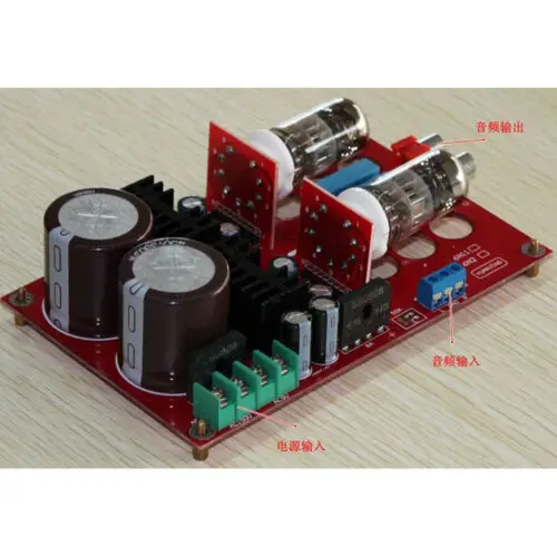 

6N2 Tube Preamplifier AMP Board 50-180V