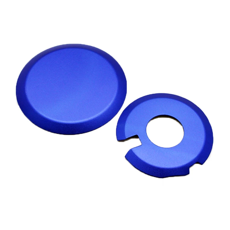 

Motorcycle Engine Ignition Clutch Blue Case Covers Guards Kit For Kawasaki KLX400 Suzuki Drz400S/SM/E All Year