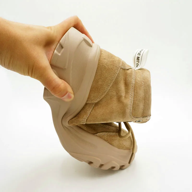 Дропшиппинг женские Сникеры на платформе из натуральной кожи коллекция 2019 года