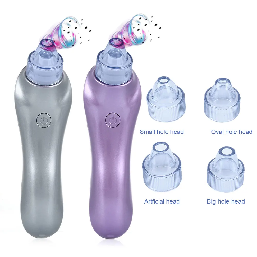 Blackhead Acne Removal Vacuum Suction Face Cleaner Pore Cleaning Machine Skin Care Pimple Remover Facial Cleansing Beauty Tools | Красота и
