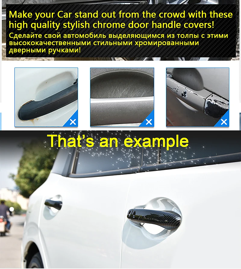 Черная накладка на дверную ручку из углеродного волокна для Toyota iQ AJ10 10 2008~, аксессуары, наклейки, набор для отделки 2009 2012 2013, наклейки на