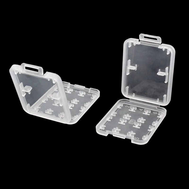 Чехол пластиковый для карт памяти Micro SD MS 10 шт. 8 слотов |