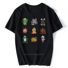 Футболка мужская с принтом, Lil Lovecraft Monsters Shoggoth Deep One Ghoul Abhoth Hastur Azathoth Cthulhu