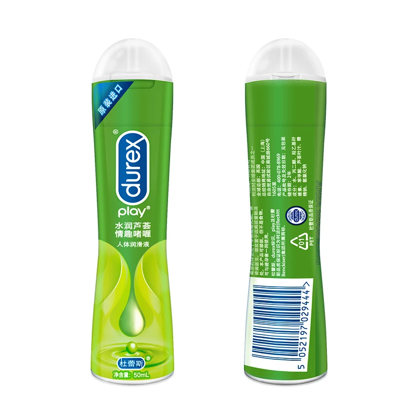 Лубрикант Durex для секса с алоэ 50 г смазка вагинальный и Анальный гель на водной