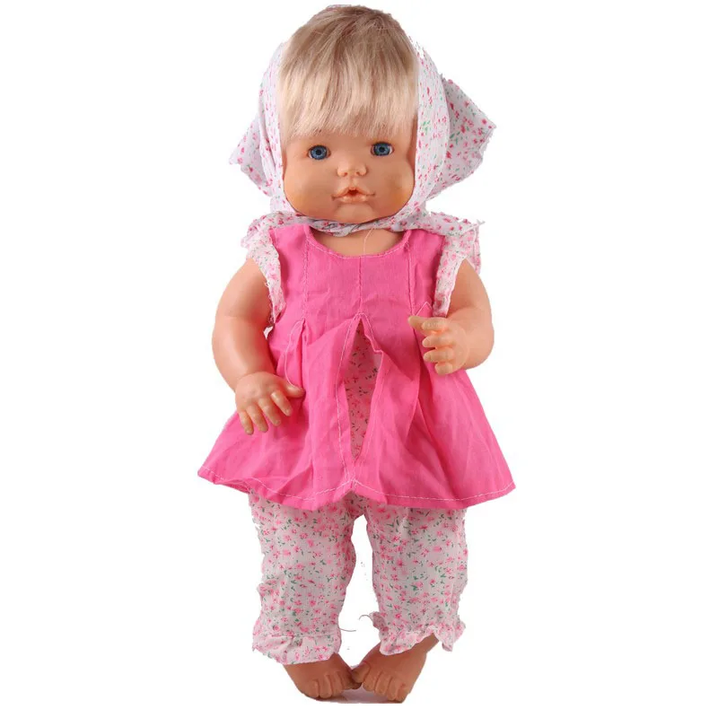 Одежда для кукол, 41 см, Nenuco Doll Nenuco y su Hermanita, 6 стилей, розовый, фиолетовый цвет, платье, наряды для куклы 16 дюймов - Цвет: style 07