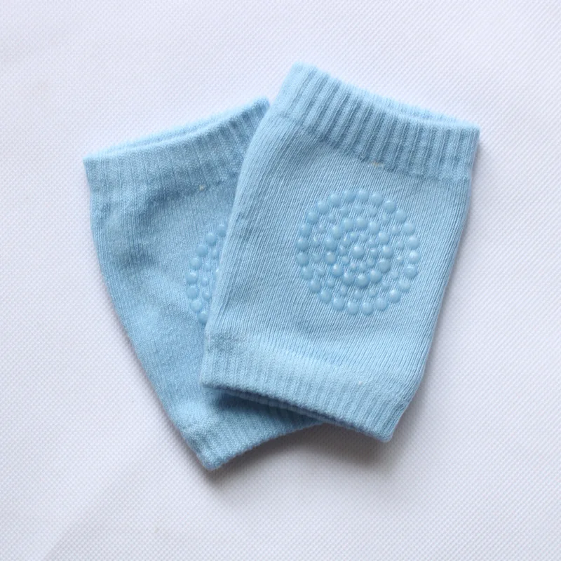 Детские дышащие хлопковые носки для пола защиты коленей и Ползания