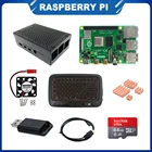 Raspberry Pi 4 Модель B Kit 248 ГБ + Беспроводная клавиатура + карта SD 64 Гб + чехол + медный радиатор + вентилятор + видеокабель ITINIT R9