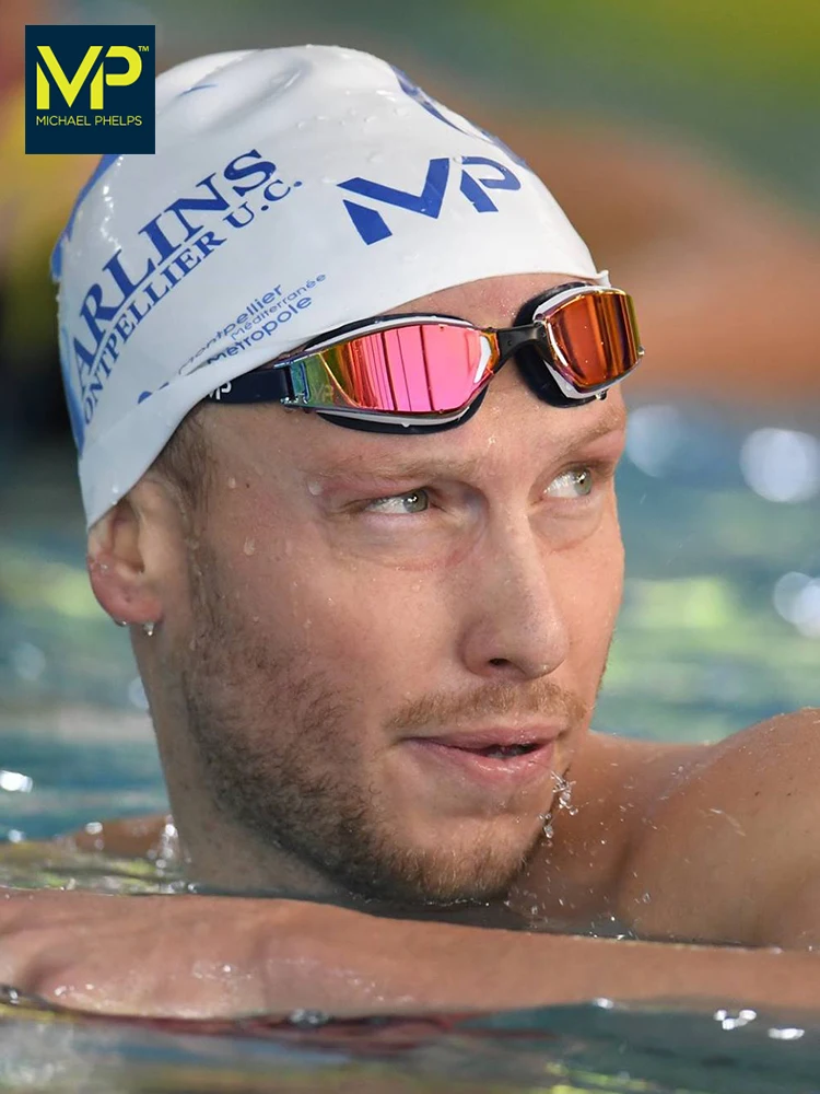 MP Phelps очки для мужчин и женщин для взрослых водонепроницаемые противотуманные HD профессиональные гоночные тренировочные плакирующие очки для плавания
