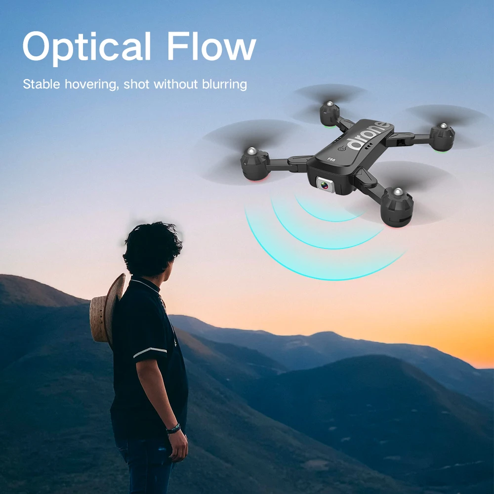 

New F88 Drone 4k Profissional Camera RC Quadcopter Toys Mini Drone With Camera HD Foldable Best Gift For Children