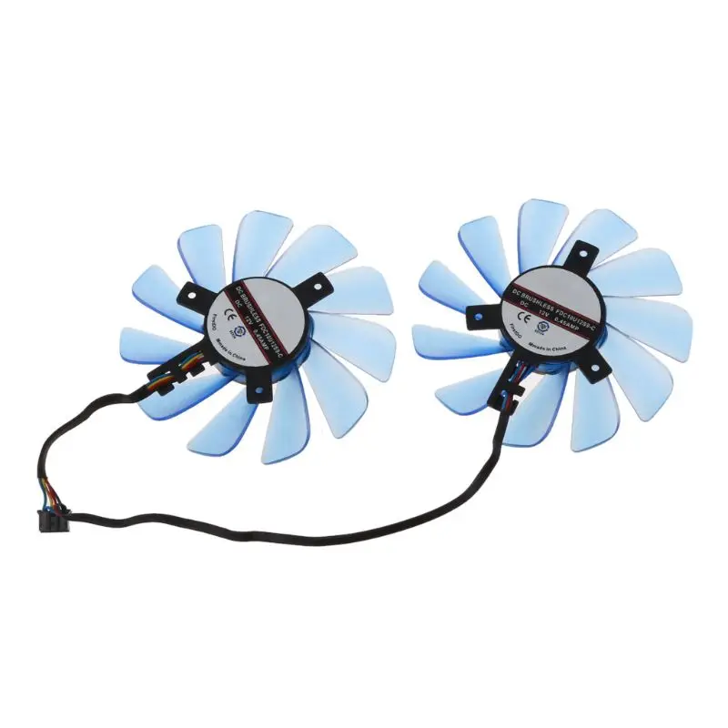 FDC10U12S9-C 85mm 12V 0.45A 4Wire 4Pin VGA Fan Replace Graphics Card Cooling Fan for HIS RX 470 RX474 RX570