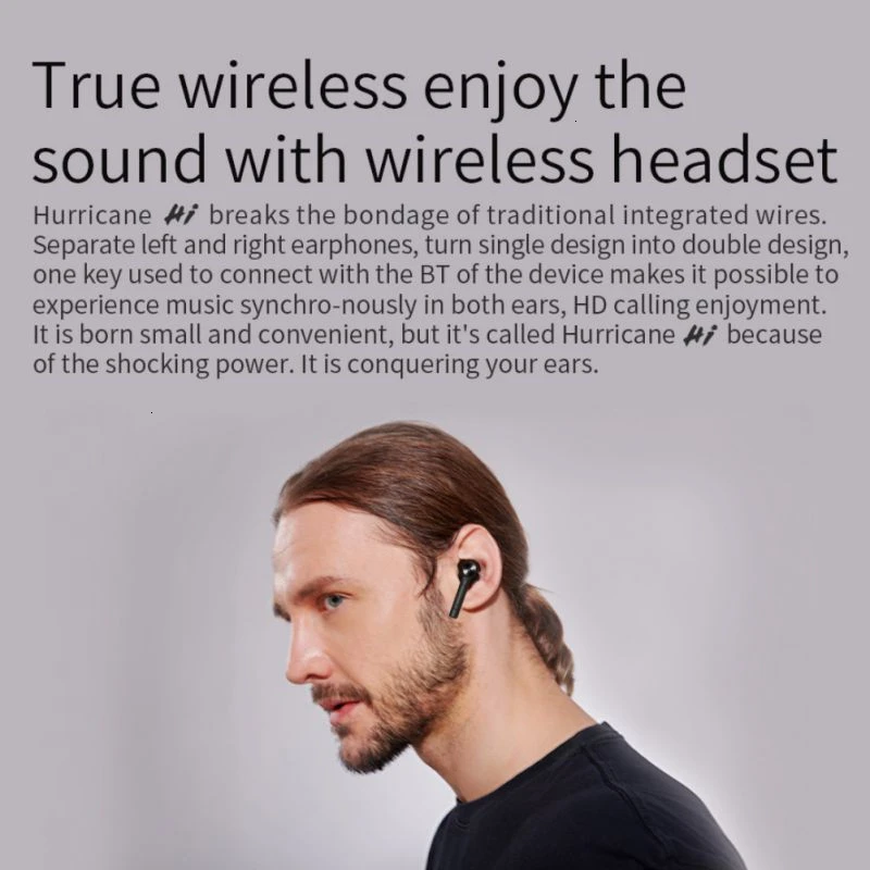 Беспроводная деловая гарнитура распознавание лица для Bluetooth бинауральные стерео