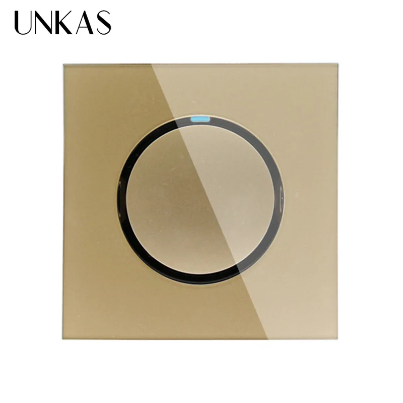 UNKAS 2019 Новое поступление кристальная стеклянная панель 1 комплект способ