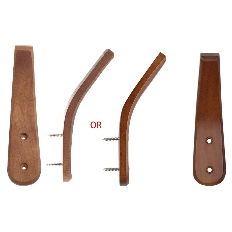 2 шт. настенный ручной работы древесина бука крючок Вешалка крючки современный