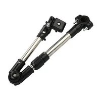 bike wheelchair 2 sections umbrella handlebar holder adjustable 360%c2%b0 connector stand for bicyclemotorcycle raining or sunny day