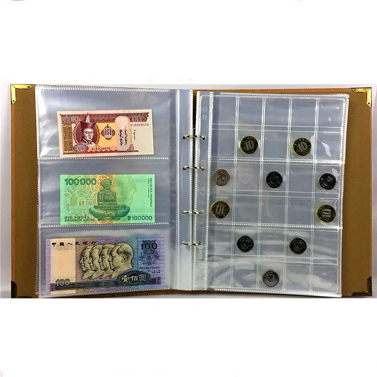 Альбом для банкнот защитная книга Юбилейная коллекция|Фотоальбомы| |