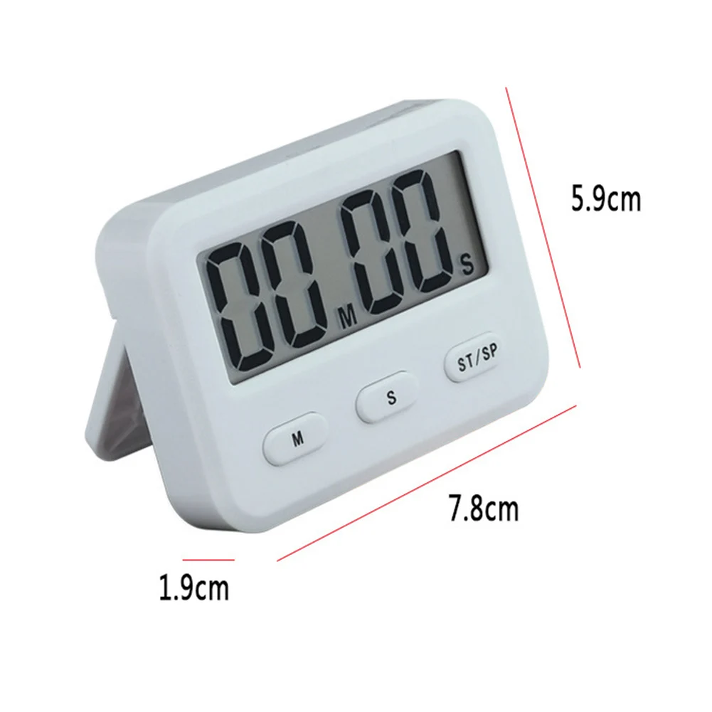 Пособия по кулинарии таймер квадратный ЖК-дисплей цифровой Экран выпечки