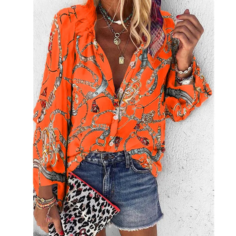 

Women's Blouse Bts Goth Cotton Designer Button White Women African Blouse and Pant Shirts and Blouses Woment-Shirts Cropped