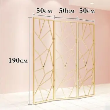 190x50x50 Женская Стойка для магазина нано золото кованого железа экран вешалка для окна украшение полка дисплея - Цвет: 190x50x50