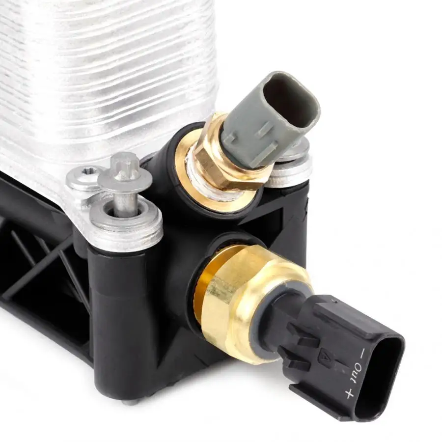 Масляный радиатор охлаждения двигателя фильтр с датчиком подходит для DODGE Challenger