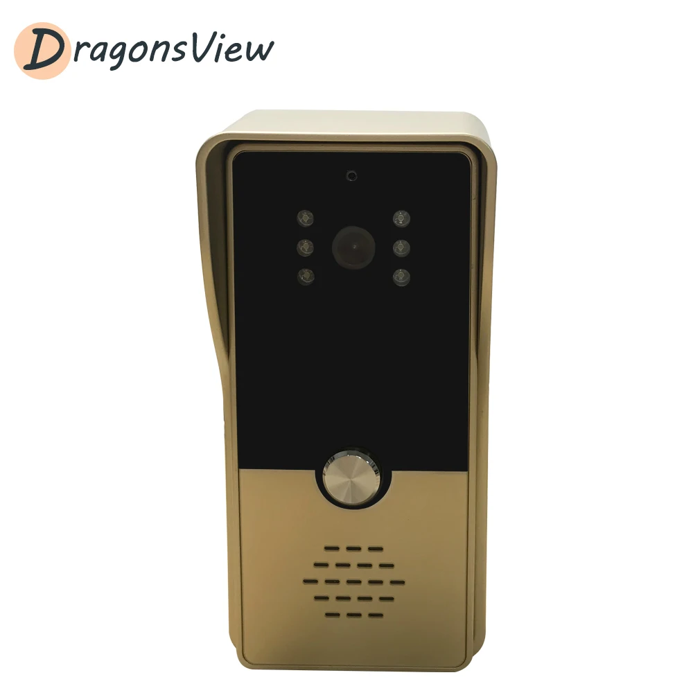 dragonsview 7 inch home video intercom with electric lock 1000tvl video door phone access control system 3a power exit button free global shipping