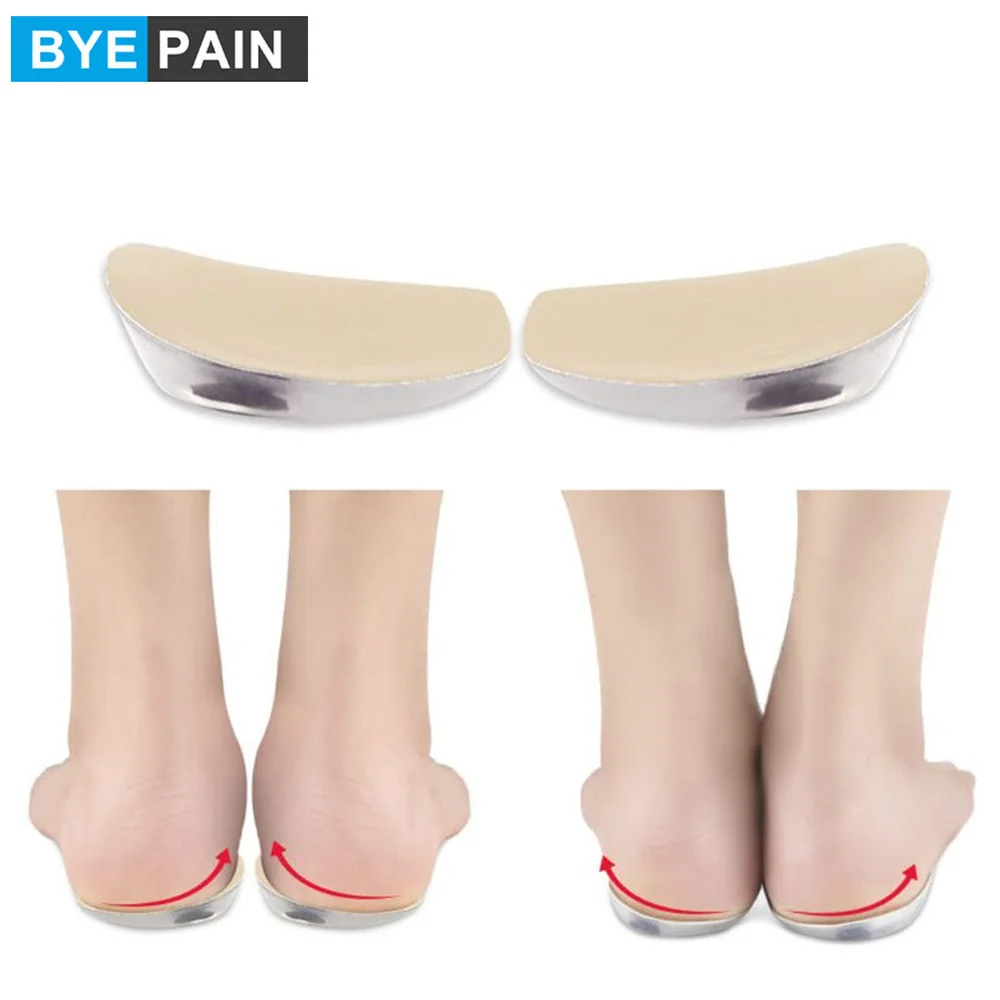 

1Pair Magnetic Gel Insoles Orthotic X/O-type Legs Corrector Gel Pillow for Heel Orthopedic Shoe Pad Shock Absorption Pain Relief