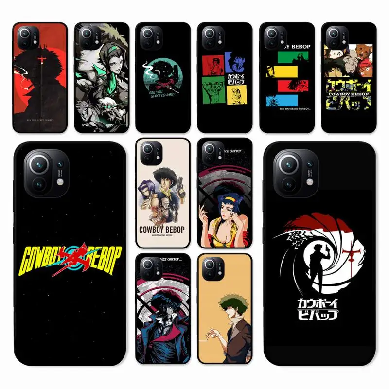 

Cowboy Bebop Phone Case For Xiaomi Mi Note 10 Pro 8 Lite 9 Se 10T 6X 6 5X 5 F1 Mix 2S Max 2 3 Cover