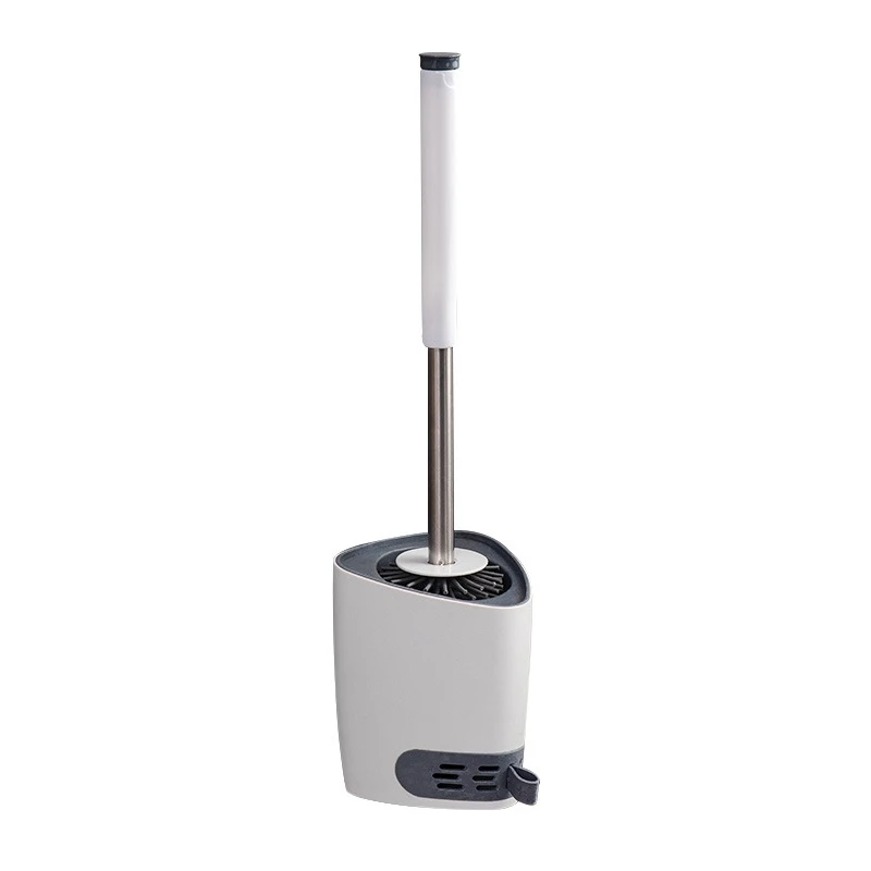 

Toilet Brush No Dead Ends Wash Toilet Brush Wall-Mounted Household Artifact Toilet Cleaning Kit