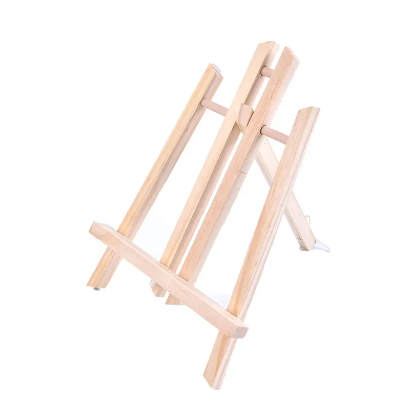 

Beech Wood Table Easel Painting Craft Wooden Vertical Painting Shelf for Art