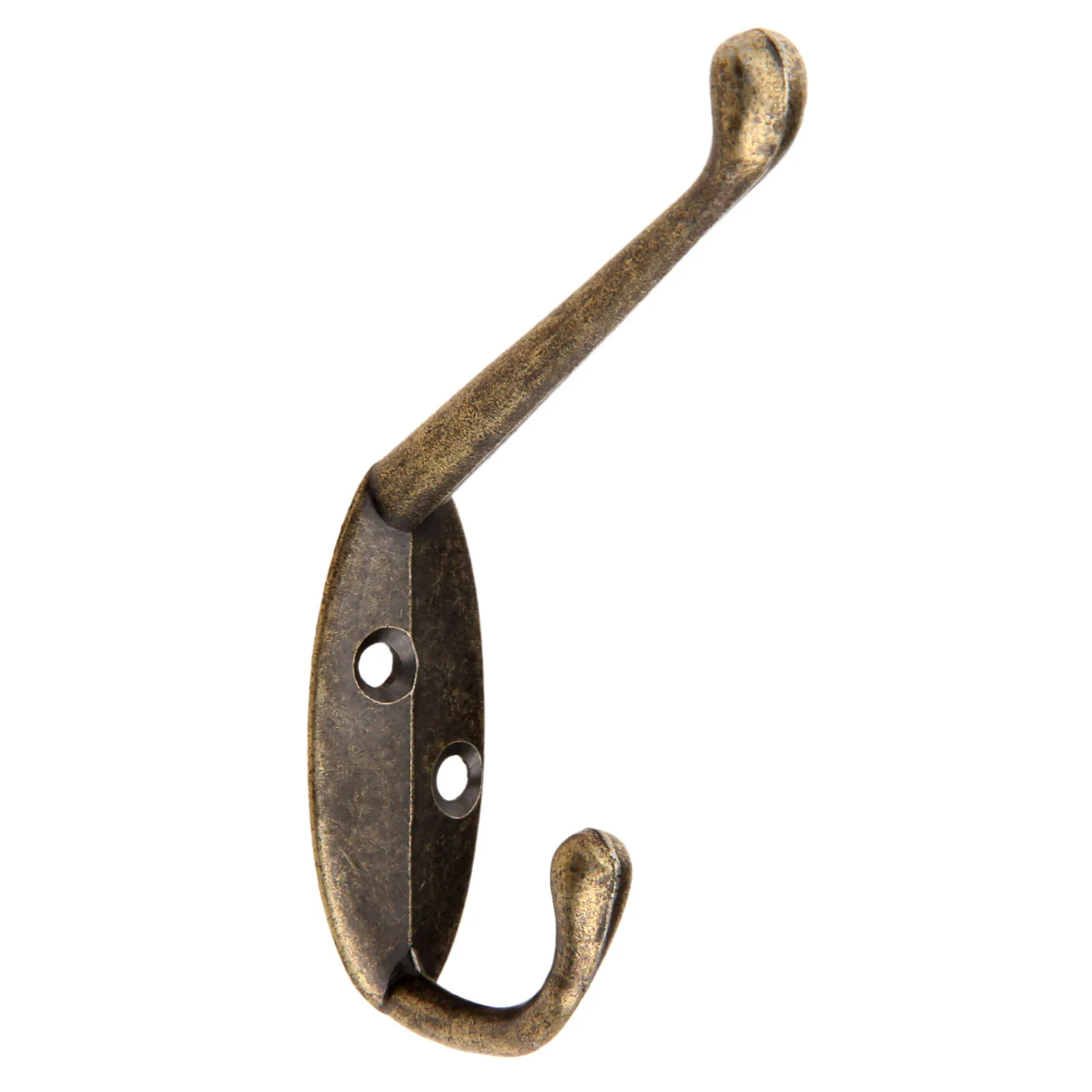 Настенный Ретро крючок двойные крючки вешалка для ванной спальни пальто шляпы