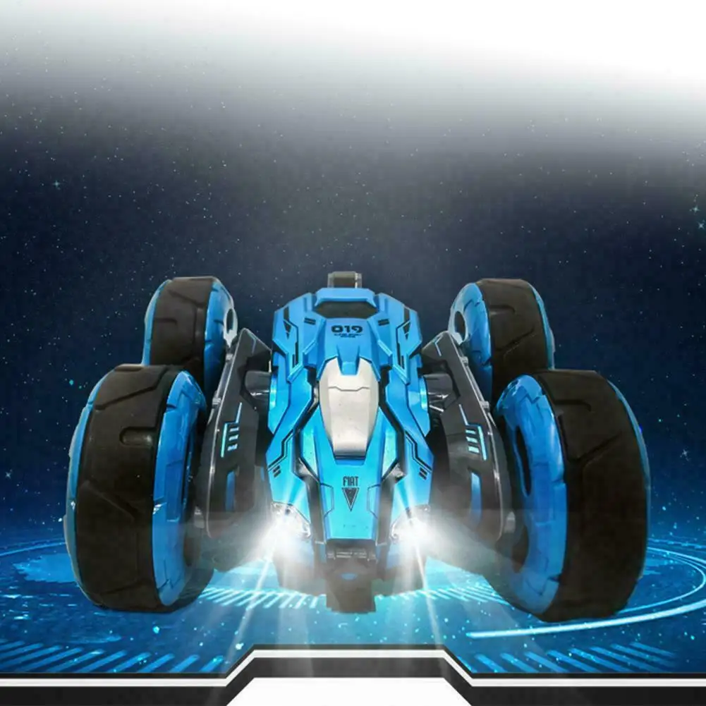 1:12 RC каскадер машина двухсторонняя вращающаяся кувыркающаяся 4WD внедорожная