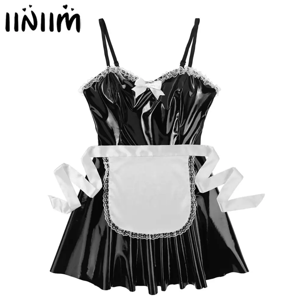 Женское платье горничной iiniim на Хэллоуин для взрослых костюмы косплея одежда