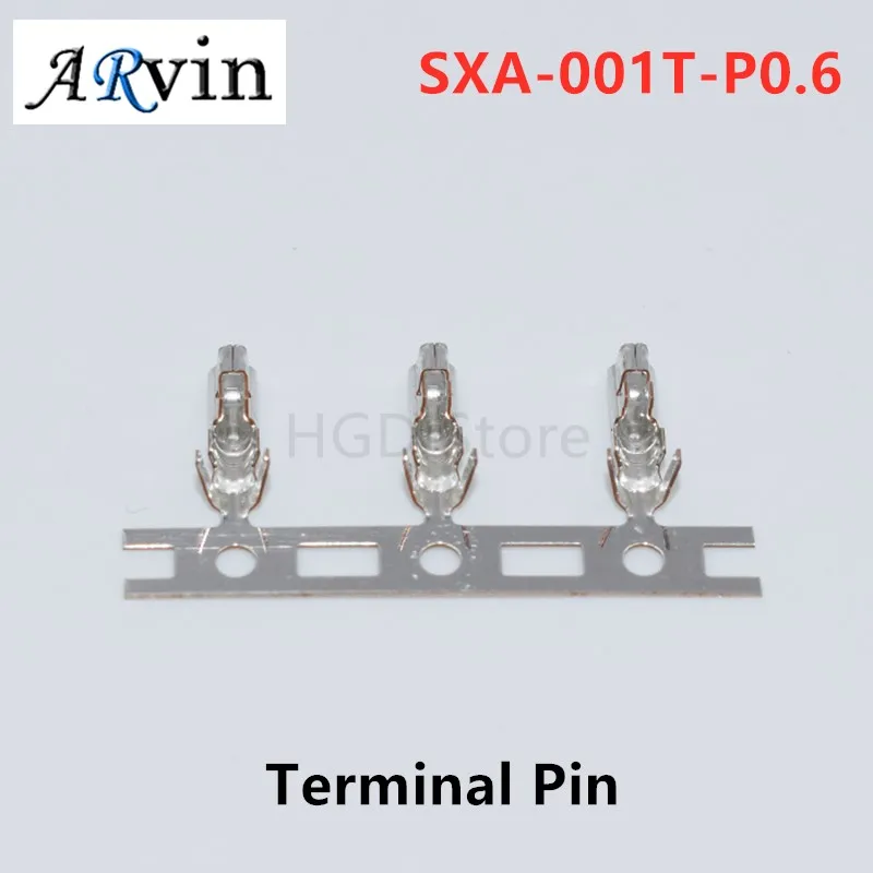 

100PCS JST Connector SXA-001T-P0.6 Terminal Pin Wire Gauge 22-28AWG