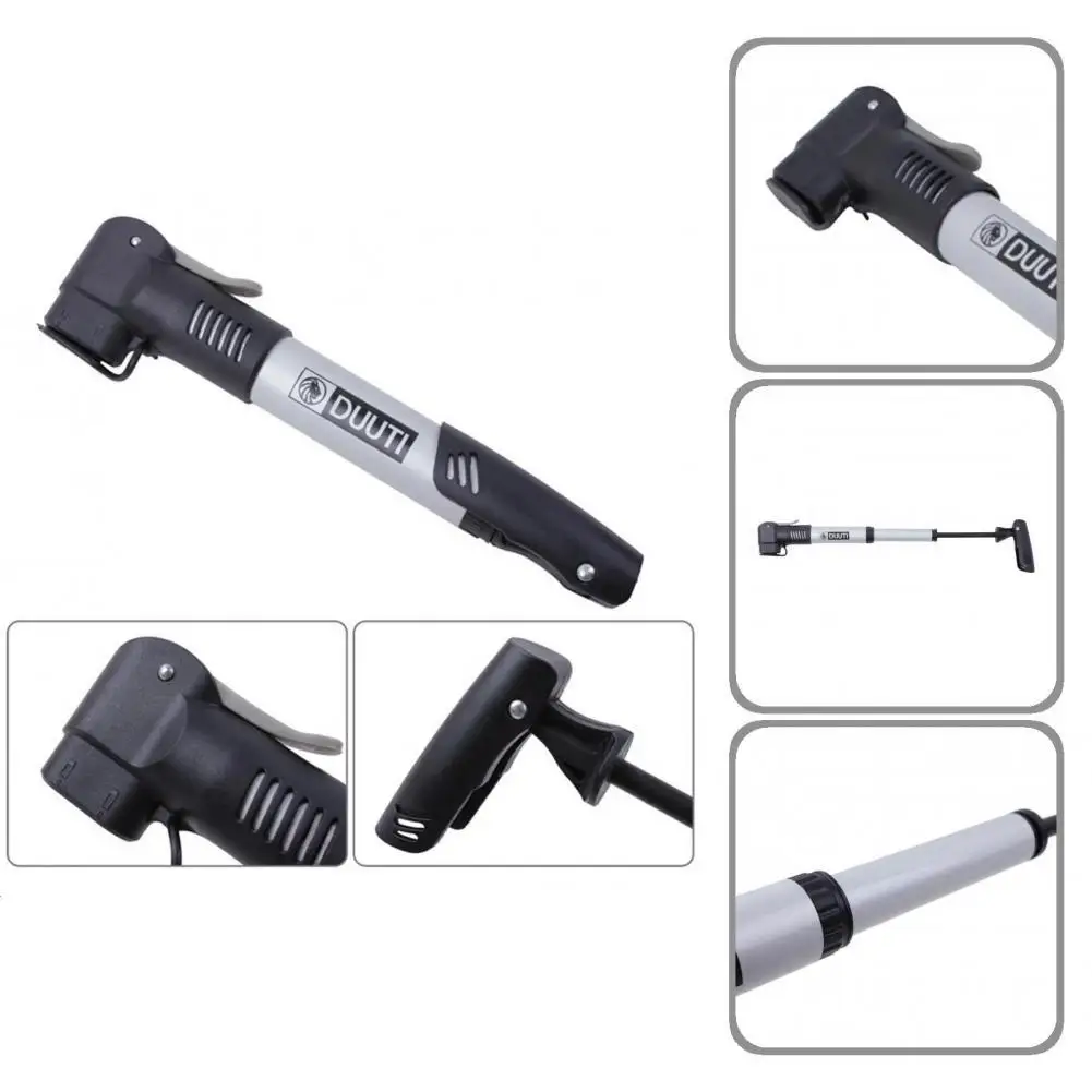 

1 Set Universal Tire Inflator Portable Aluminum Alloy Bike Pump Expandable Design Bike Pump for Bike Bike Pump