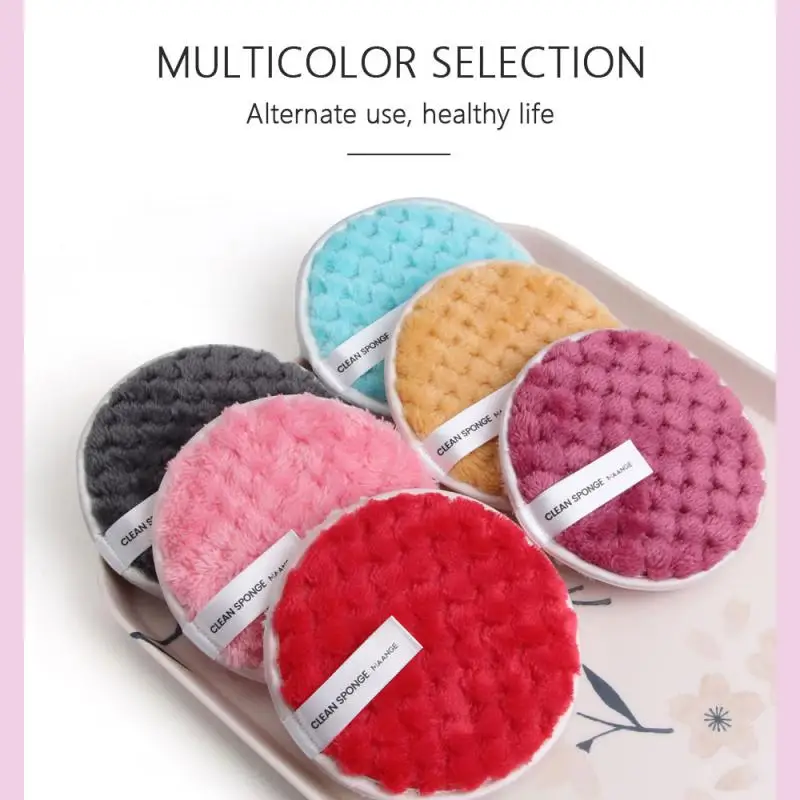 MAANGE губка для удаления макияжа стирающая ватные хлопки многоразовая влажная