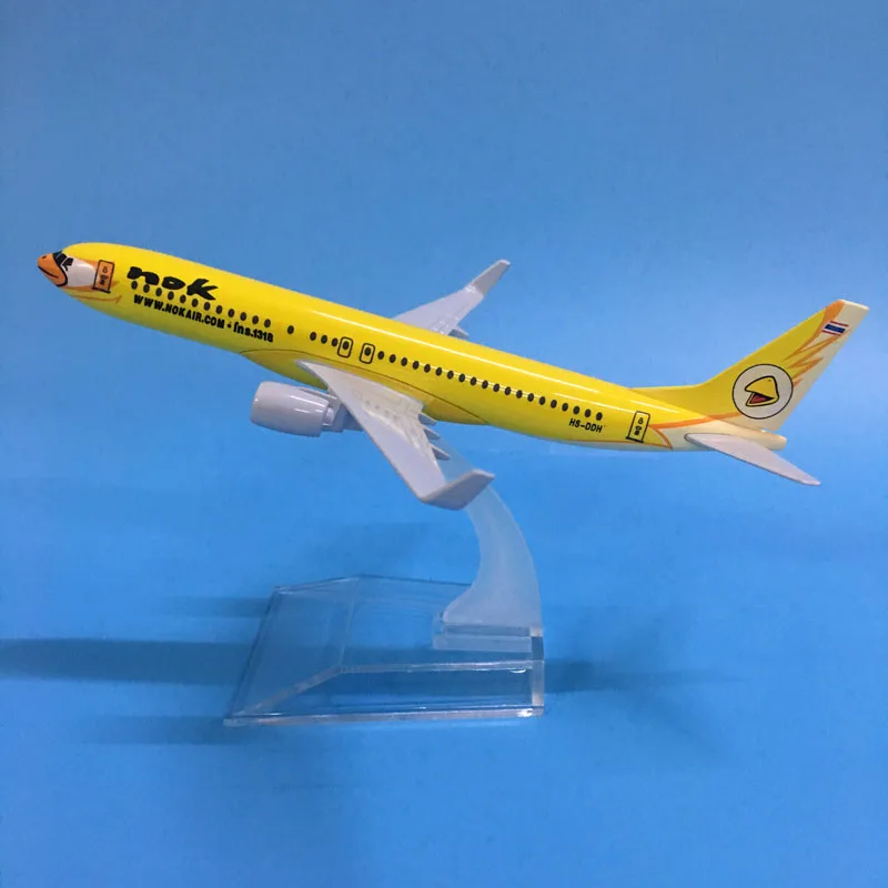 Бесплатная доставка 16 см 737 Летающие птицы NOKAIR модель самолета из металлического