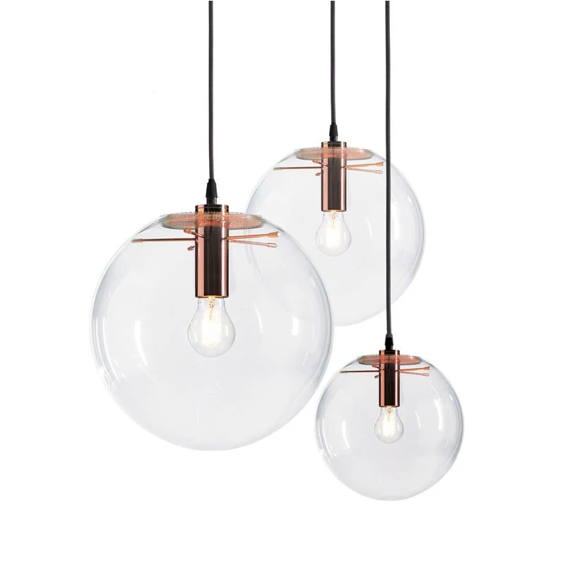

Nordic LED Pendant Lights Glass Loft for Home Decoration Hanging Lamp Living Room Reading Suspension Art Dining Room