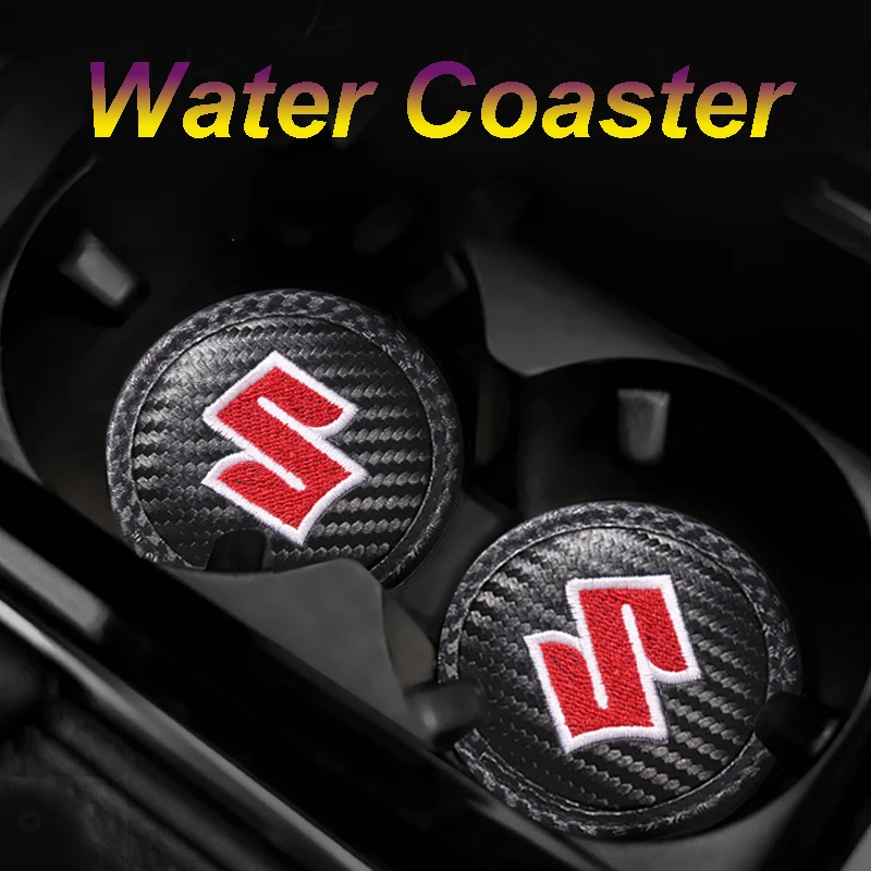 2 шт. автомобильные подставки для напитков Suzuki Swift SX4 S Cross Jimny Samurai Vitara Xl Alto Liana Badge