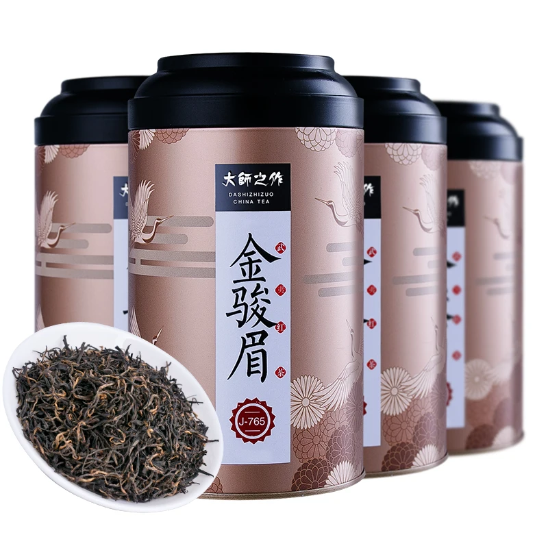 Jin Jun Mei Black Tea Bulk Tea Honey Flavor Wuyi Mountain Tongmuguan Gift Set Can Pack 100G