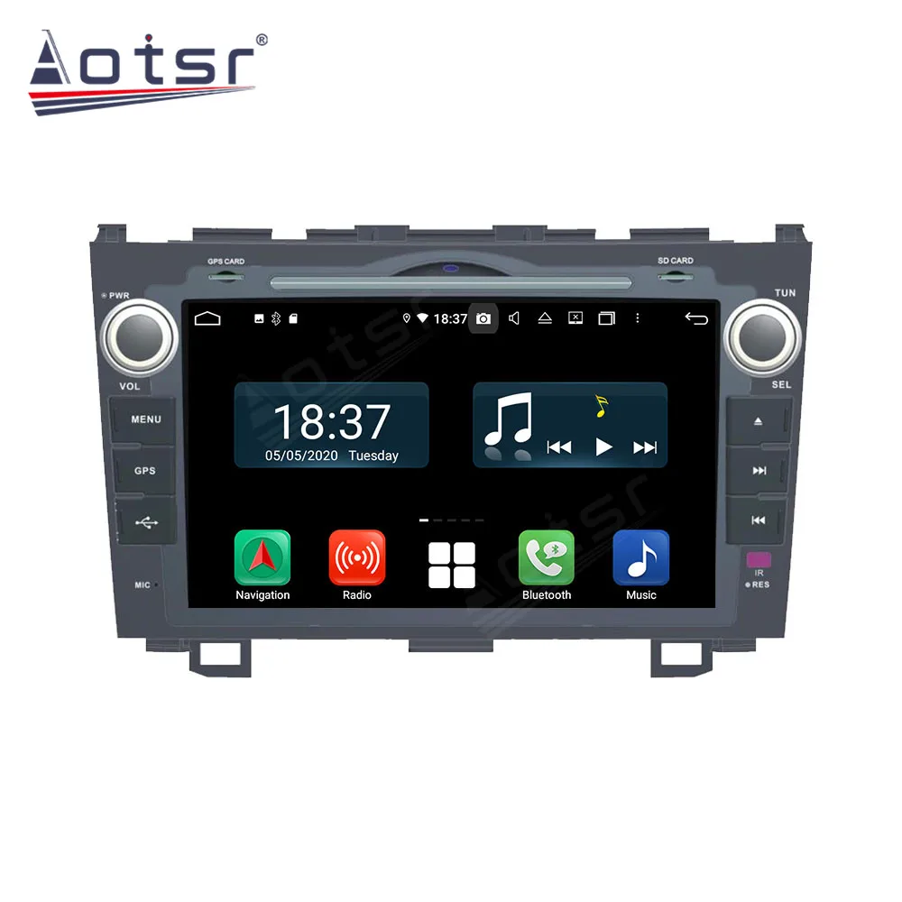 Автомагнитола для Honda CRV CR-V 2006 2007 2008-2012 с сенсорным экраном GPS-навигацией Android аудио