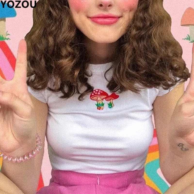 Женщины в стиле 90 х винтажном панковском Уличная E для девочек с О образным