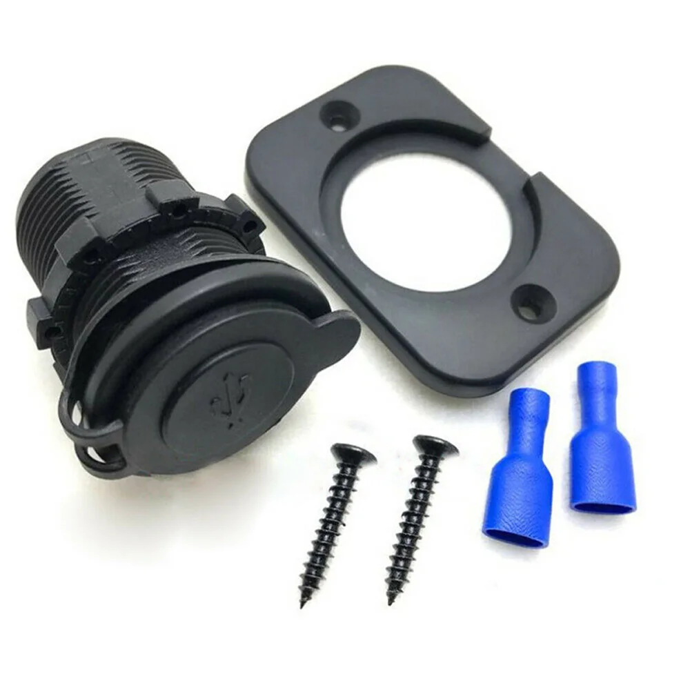 1 шт. 3 А двойное зарядное устройство с usb портом для мотоцикла автомобиля кемпера