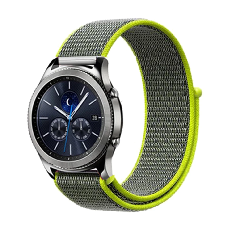 Gear s3 Frontier ремешок для samsung Galaxy watch 46 мм активный 2 42 мм amazfit ремешок Bip 20 мм 22 мм ремешок для часов huawei watch gt ремешок